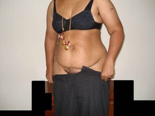 Overweight Indian housewife sports