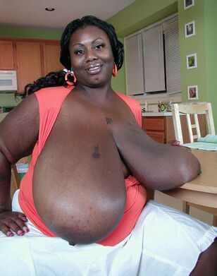 This is the ample ebony baps I've