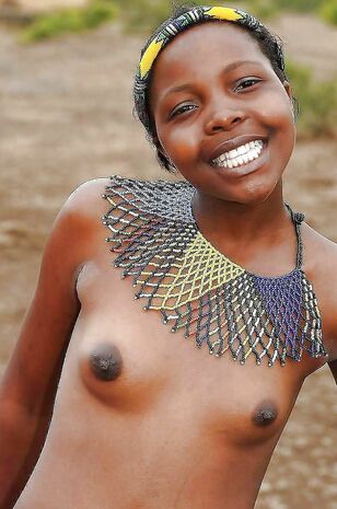 Nude nymphs from african tribe,..