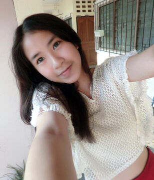 Young woman Thai teenage Por